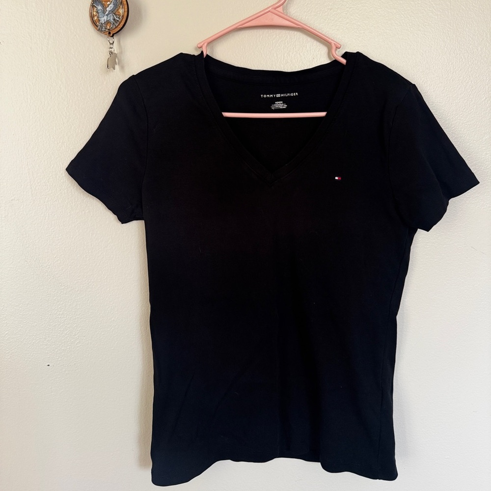 Tommy Hilfiger Women's Classic Black Tee
